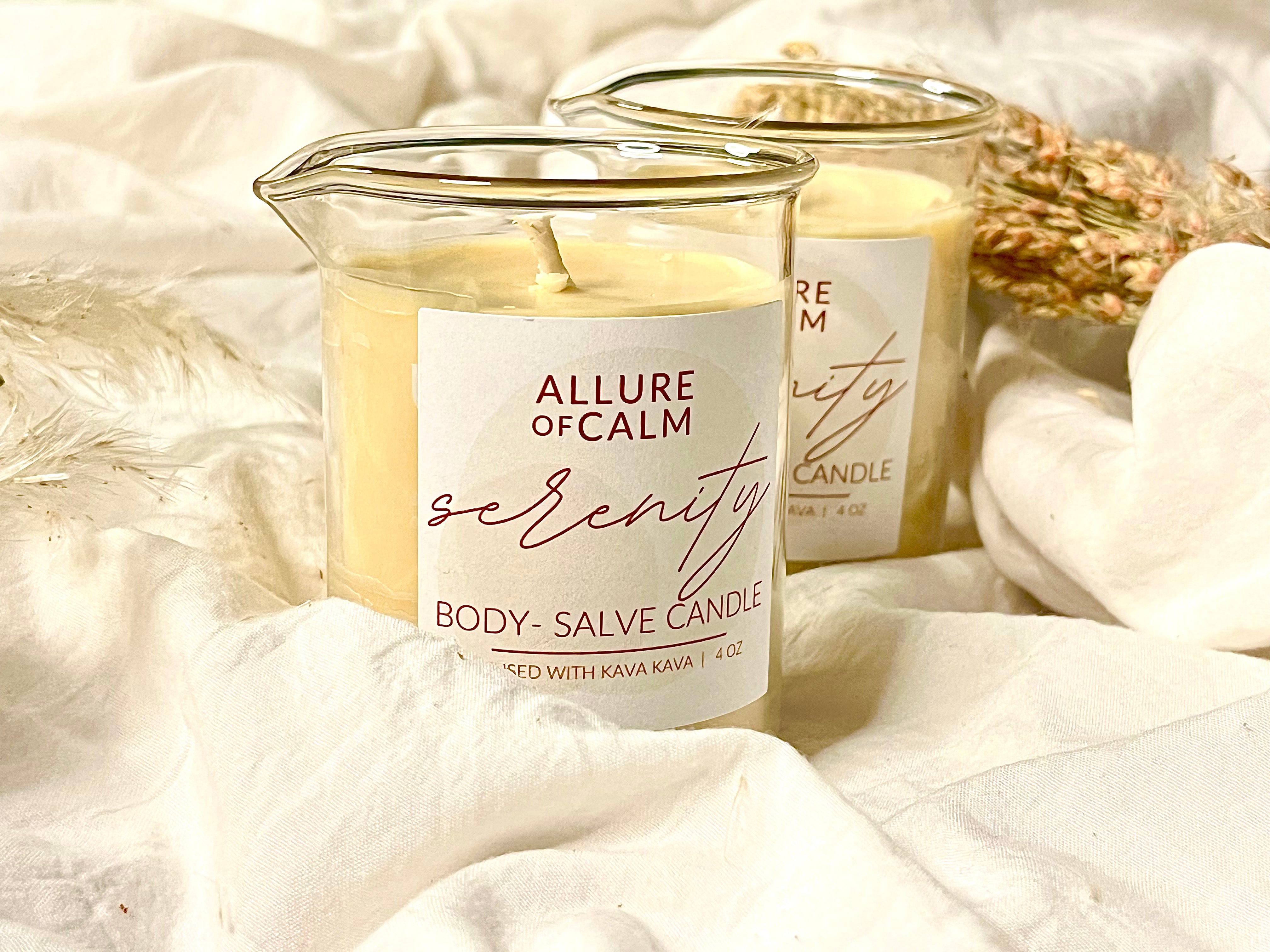 Serenity Body Salve Candle